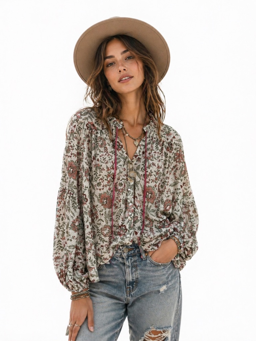 lovestitch boho blouse
